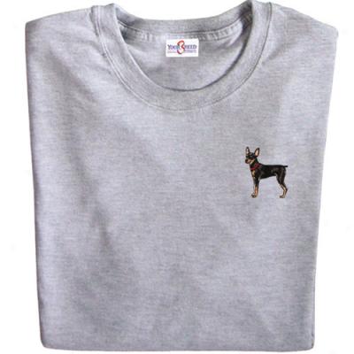 Your Breed Miniature Pinscher T Shirt Xlarge Gray