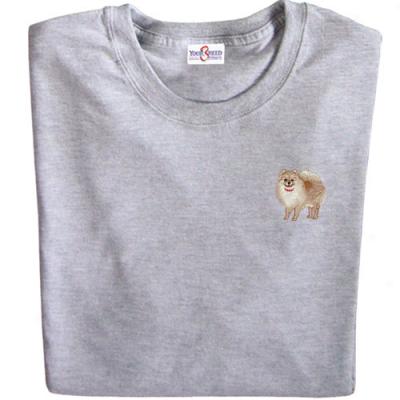 Your Breed Pommeranian T Shirt Xlarge Gray