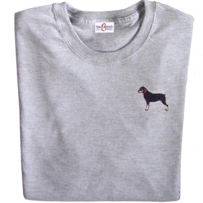 Your Breed Rottweiler T Shirt Xlarge Gray