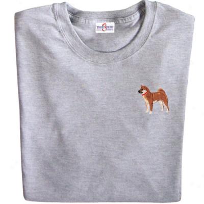 Your Breed Shiba Inu T Shirt Xlarge Gray