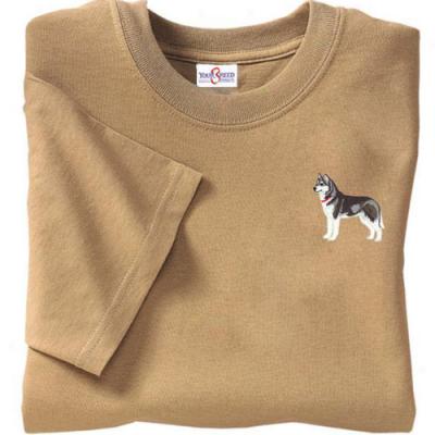 Your Breed Siberian Husky T Shirt Xlarge Tan