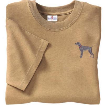 Your Breed Weimaraner T Shirt Xlarge Tan