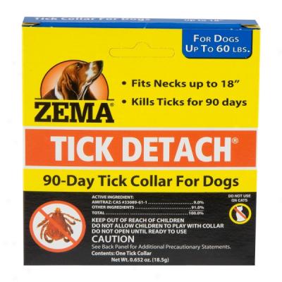 Zema Tick Detach Put a ~ on For Dogs