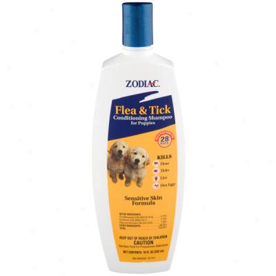 Zodiac Flea & Bed-~ Conditioning Shampoo For Puppies