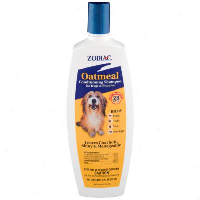 Zodiac Oatmeal Conditioning Shampoo For Dogs & Puppies