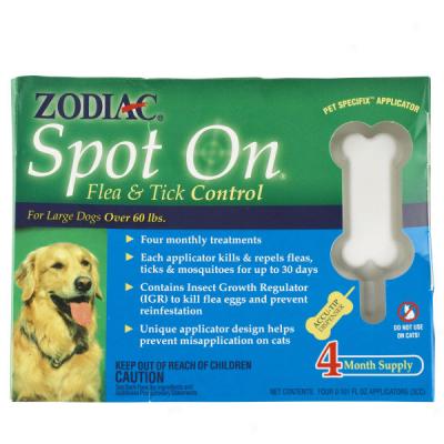 Zodiac Spot On Flea & Tick Control For Dogs