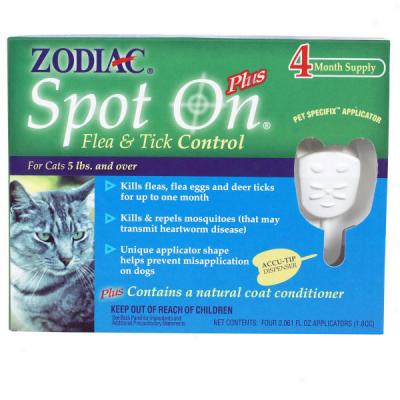 Zodiac Spot On Plus For Cats More Than 5 Lbs.