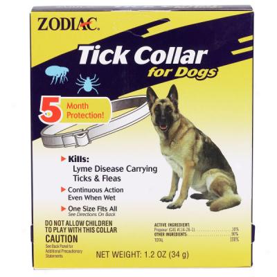 Zodiac Tick Collar For Dogs