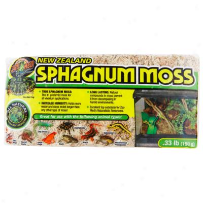 Zoo Med New Zealand Sphagnuj Moss Reptile Substrate