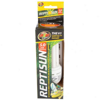 Zoo Med Reptisun 5.0 Press together Fluorescent Lamp