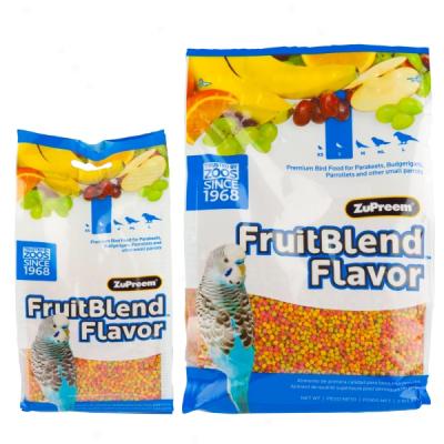 Zupreem Fruitblend Flavor Premium Food For Small Birds