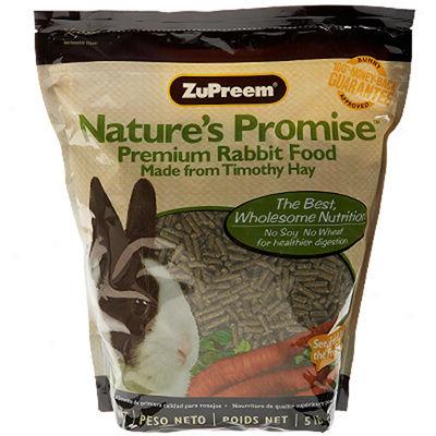 Zupreem Nature's Promise Premium Rabbit Food Made From Timothy Hay