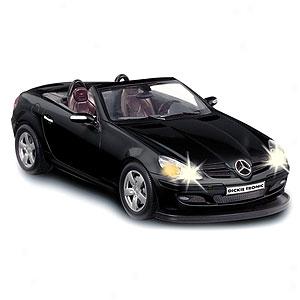 1:12 Scale Radio-controlled Black Merceces Slk