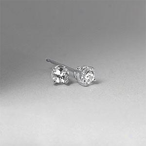 14k 0.40 Cttw. Round-cut I-j I2 Diamond Studs