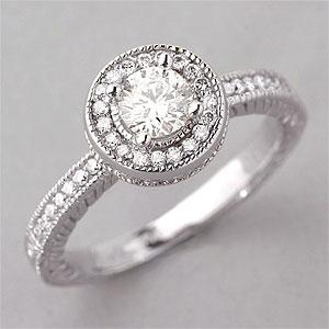 14k 0.79 Cttw. Diamond Engagement Clique