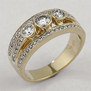 14k 0.98 Cttw. Diamond Ring