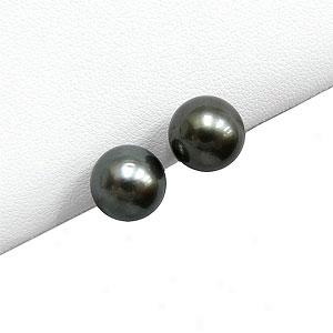 14k 10-11mm South Sea Pearl Earrings