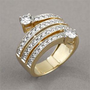 14k 1.42 Cttw. Diamond Ring