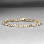 14k 2.00 Cttw. Diamond S-link Tennis Bracelet