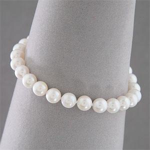 14k 7-7.5mm Of a ~ color Akoya Pearl Bracelet