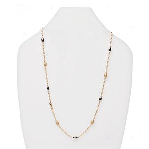 14k Beaded Necklace