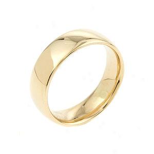 14k Comfort Fit Wedding Ring