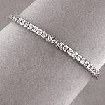 14k Of a ~ color Gold 3.0 Cttw. Diamond Link Bracelet