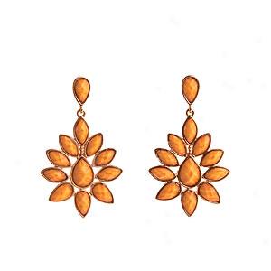 18k Gold Plated Drop Earrings