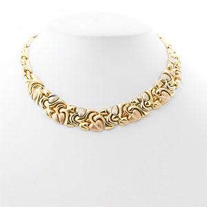 18k Yellow & Rose Gold Necklace