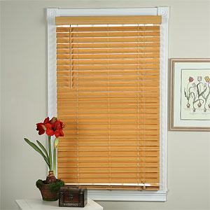 2in Natural Oak Bamboo 80in Long Blinds