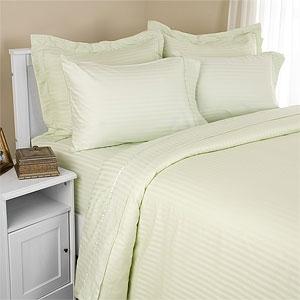 300tc Woven Striped Efyptian Cotton Sheet Set