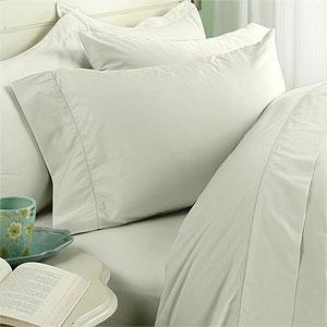 320tc Single-ply Classic Cotton Percale Sheet Set