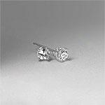 4-prong 14k White Gold 0.25 Cttw. Diamond Studs