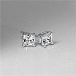 4-prong 14k White Gold 0.50 Cttw. Diamond Studs