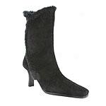 A. Marinelli Everett Suede Boot With Shearling