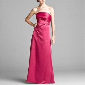 A.b.s Orchid Strapless Long Gown