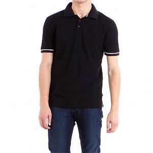 Adidas Slvr Black Pique Polo