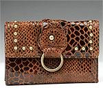 Adrienne Vittadibi Snakeskin Indexer Wallet