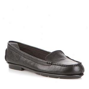 Aerosoles Nu Day Black Leather Loafer