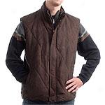Alex Cannon Quilted Polysuede Vest