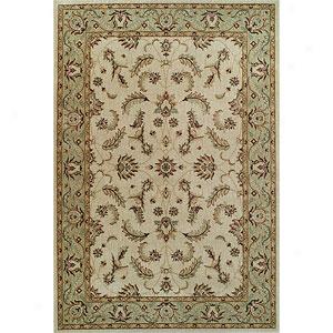 Alexandria Beige Polypropylene Rug