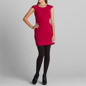 Andrew Marc Raspberry Sheath Dress