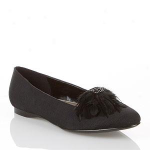 Ann Marino Dia Black Flat