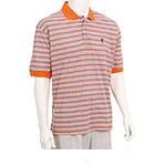 Ashworth Short Sleeved Striped Polo Shirt