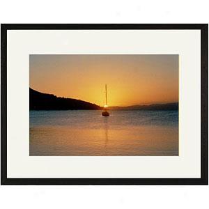 Australian Sunset Framed Photo Reprodyction