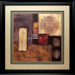 Autumn Abstract Ii Framed Print