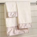 Avanti Andrea Ivory Cotton 3pc Towel Set