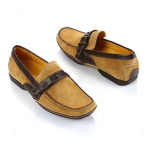 Bacco Bucci Torrado Suede And Leather Loafer