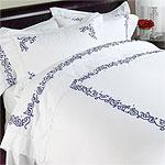 Bellino Lucia Hand-embroidered Duvet Cover Set