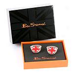 Ben Sherman Union Jack Shield Cufflinks